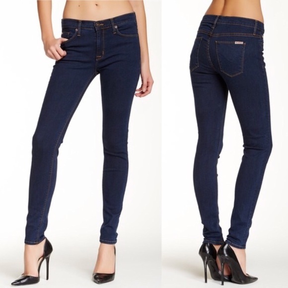 hudson nico mid rise super skinny jeans